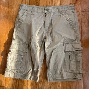 Khaki Cargo Shorts